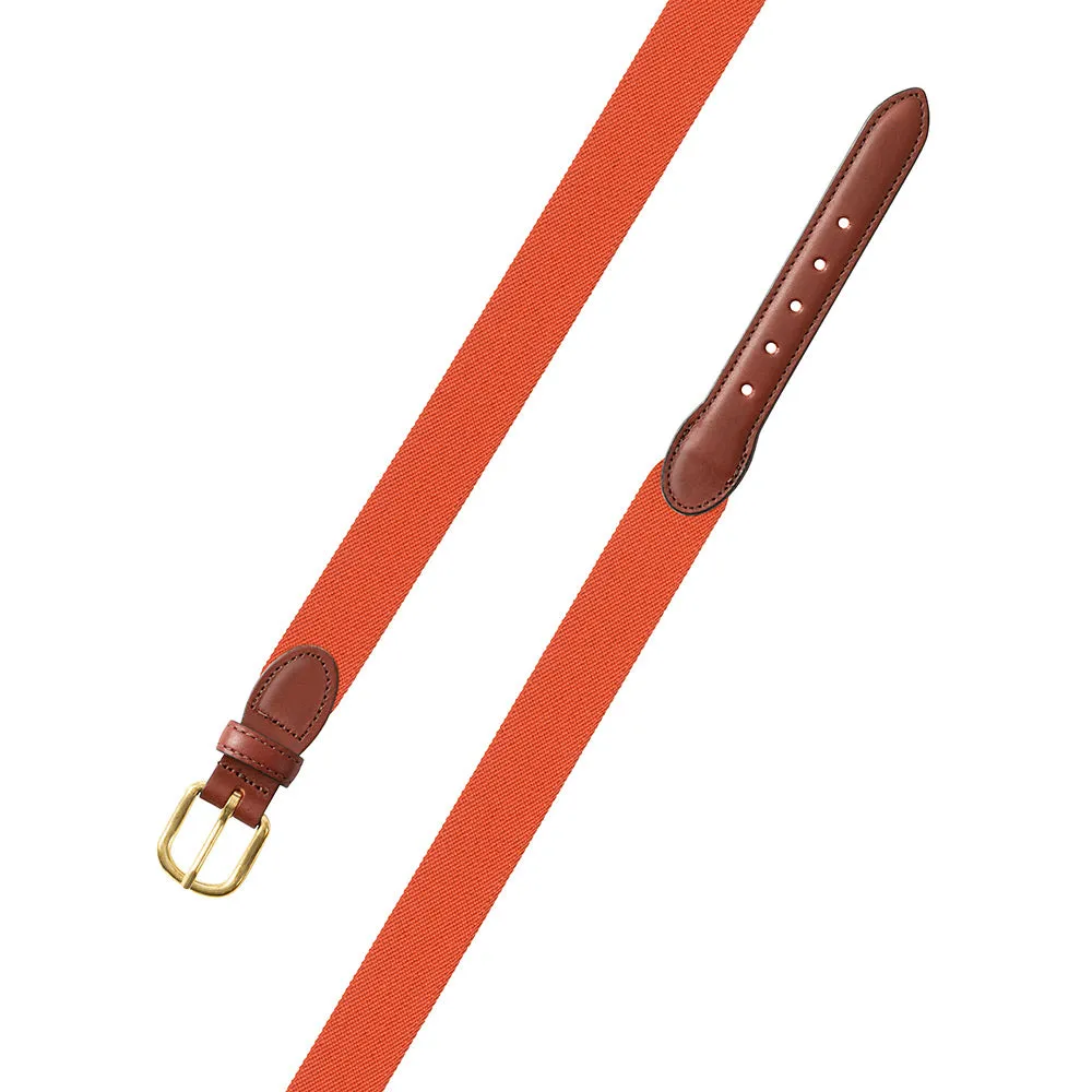 Orange Belgian Stretch Children's Belt
