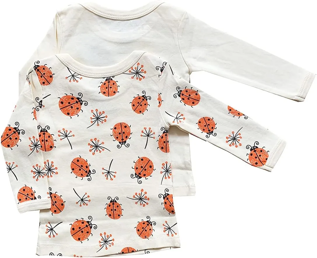 Organic Cotton Baby Clothing Long Sleeve T-Shirt GOTS Certified