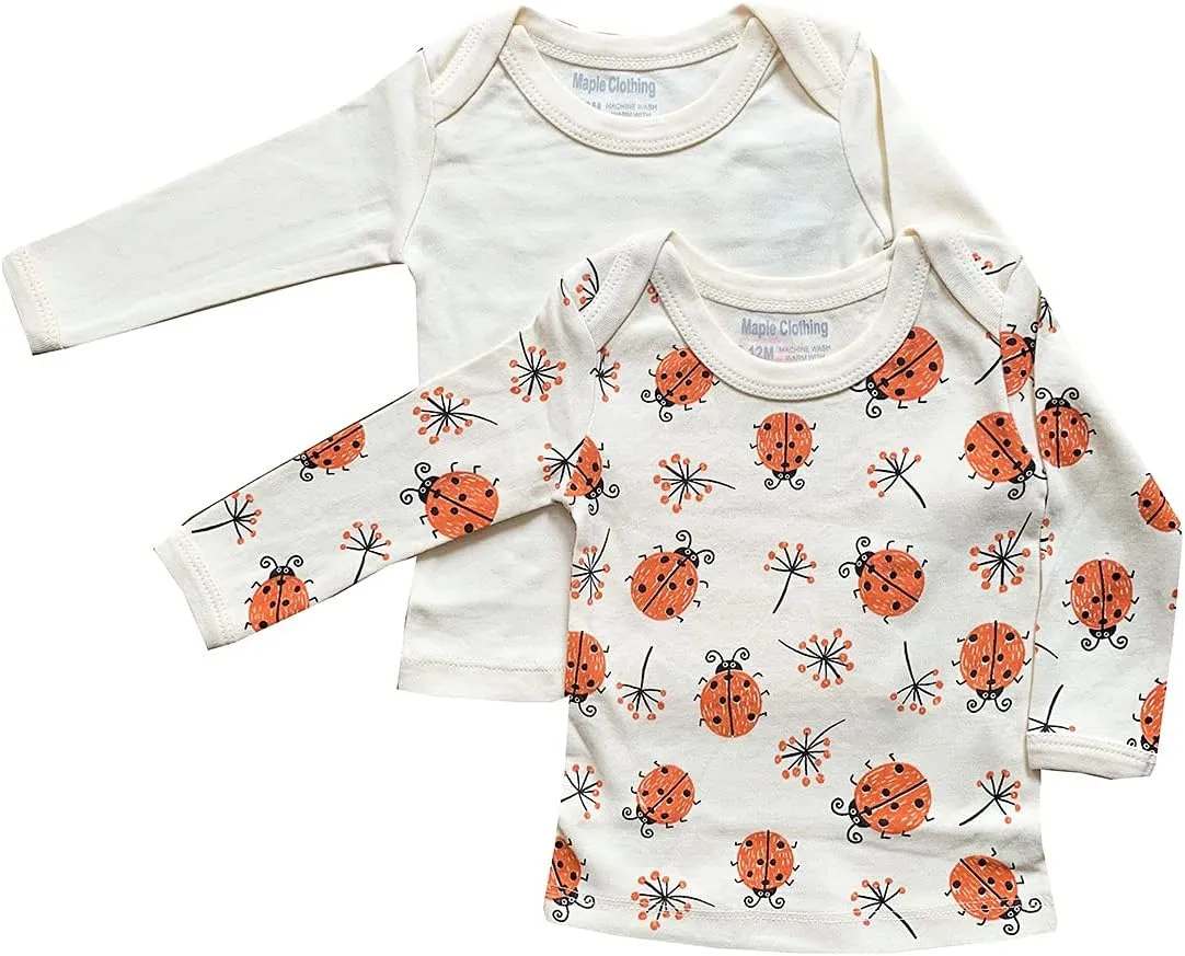Organic Cotton Baby Clothing Long Sleeve T-Shirt GOTS Certified
