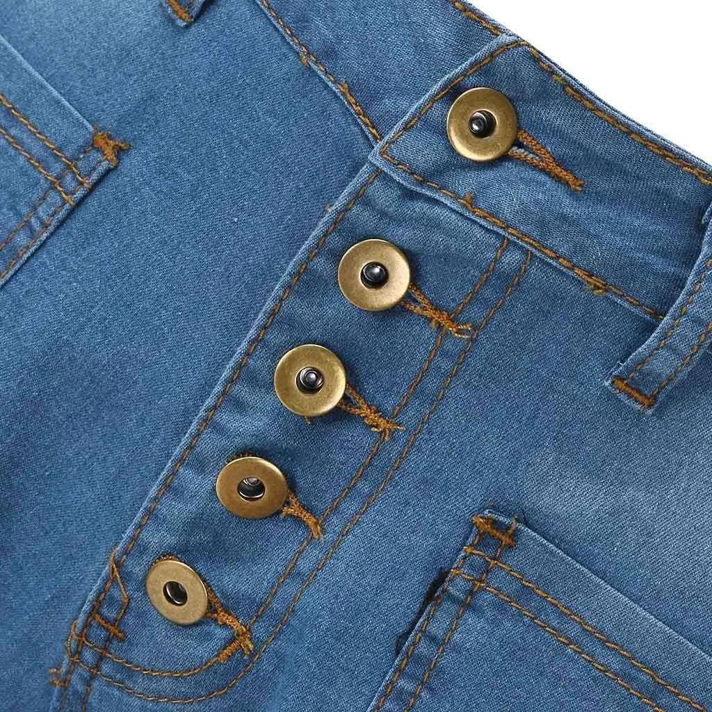Outdoor Pants for Women Mid Pants Waist Jeans Flare Stretch Bell Jeans Length Women Jeans Slim Women's Jeans