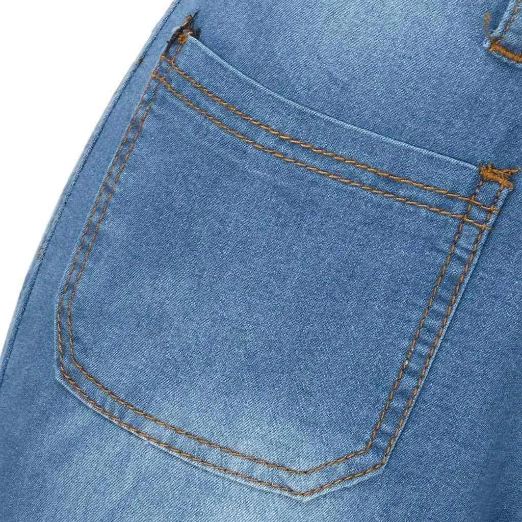 Outdoor Pants for Women Mid Pants Waist Jeans Flare Stretch Bell Jeans Length Women Jeans Slim Women's Jeans