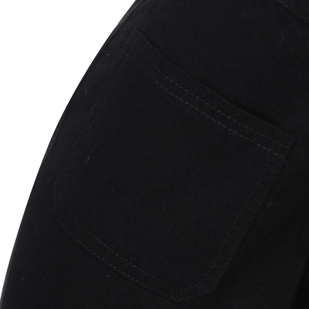 Outdoor Pants for Women Mid Pants Waist Jeans Flare Stretch Bell Jeans Length Women Jeans Slim Women's Jeans