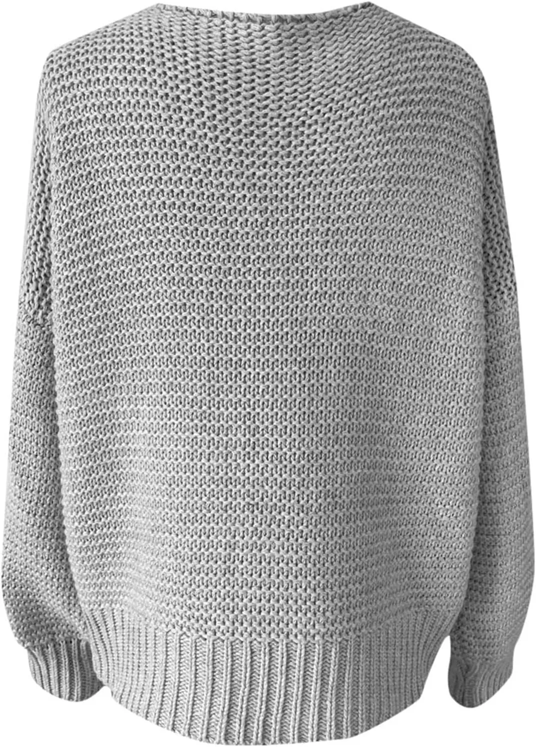 Oversized Cardigans for Women Lightweight Casual Solid Color Long Sleeve Cardigan Sweaters Open Front Knit Outwear