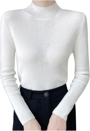 Oversized Sweaters for Women Turtleneck Fall Tops for Women 2024 Trendy Dressy Womens Tops Dressy Casual 2024 Womens