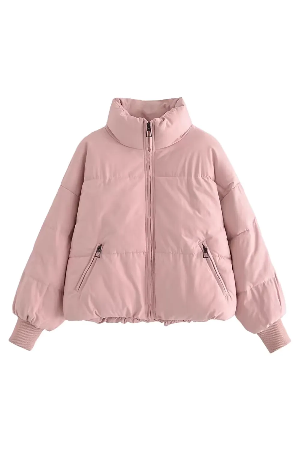 'Paula' Stand Collar Puff Jacket (8 Colors)