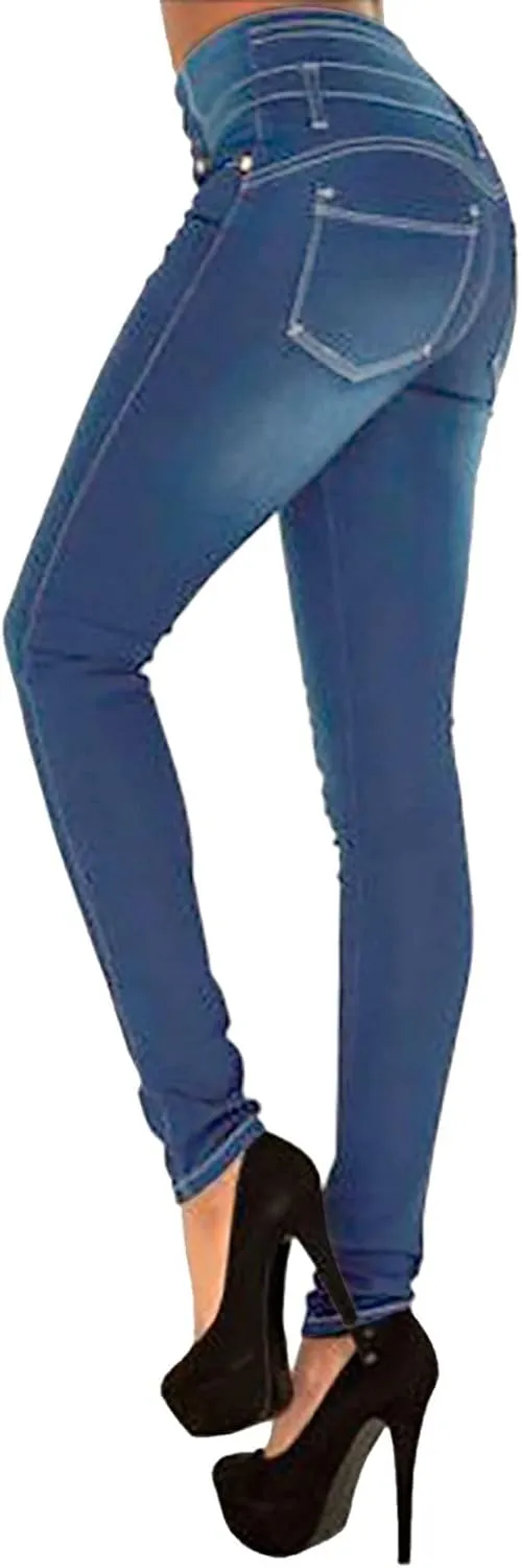Petite Jeans for Women Skinny Jeans Mid Rise Jeans Plus Size Jeans Stretch Jeggings Butt Lifting Trousers Y2K Denim Jeans