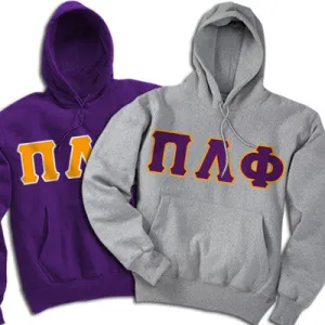 Pi Lambda Phi Hooded Sweatshirt, 2-Pack Bundle Deal - TWILL