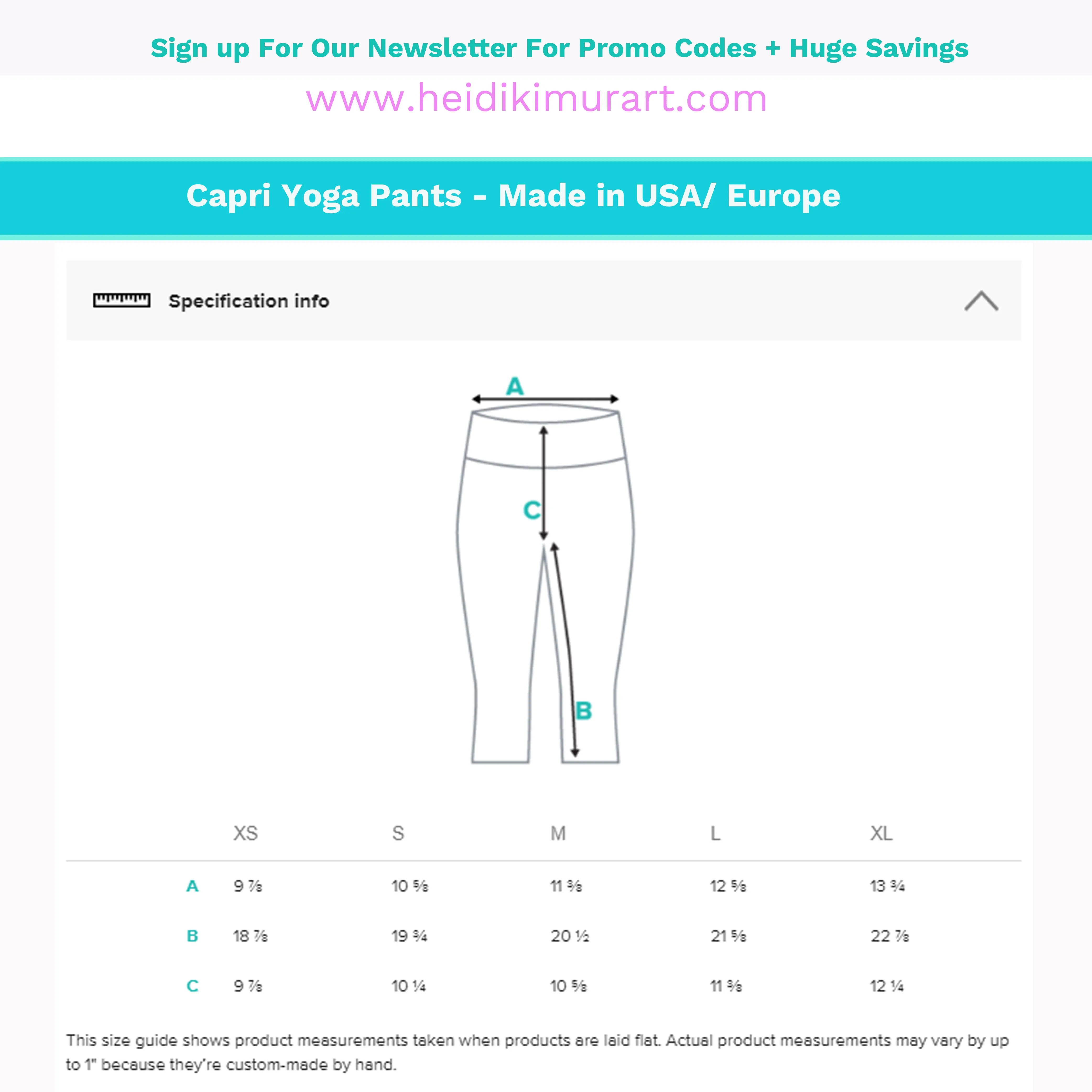 Pink White Stars Capris Tights, Best Star Print Pattern Women's Designer Yoga Capri Leggings- Made in USA/EU
