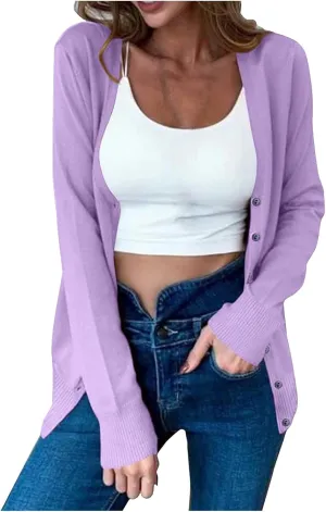 Plus Size Light Weight Cardigan T-Shirts for Women Lightweight Cardigans for Women V Neck Going Out Thin Casual Coats