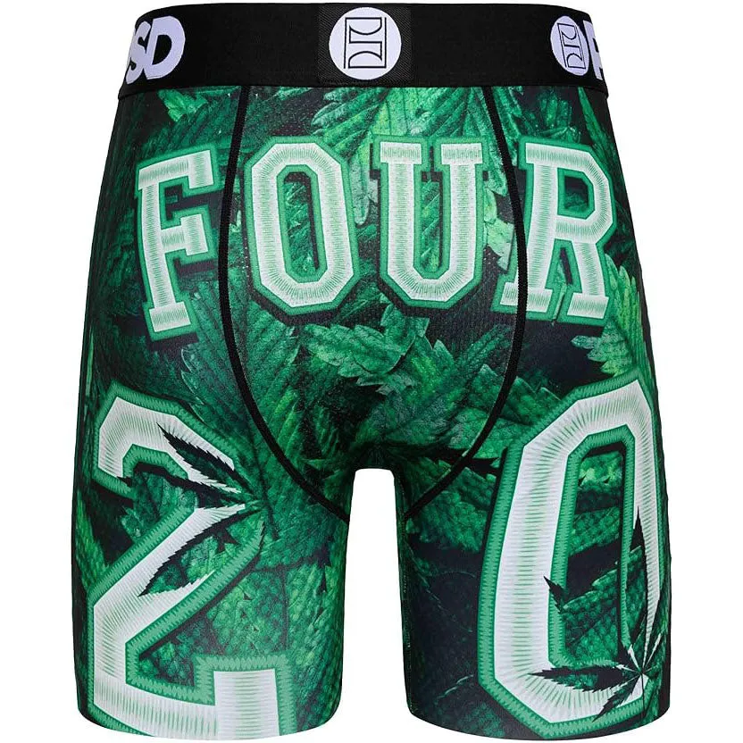 PSD Men's Multicolor 420 Baller Boxer Briefs Medium Underwear - 124180033-MUL-M