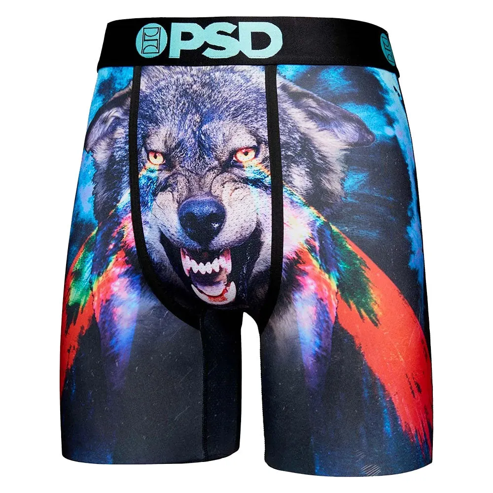 PSD Men's Multicolor Alpha Boxer Briefs Underwear - 422180086-MUL