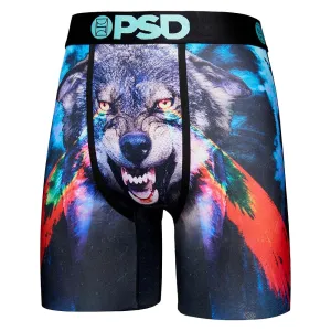 PSD Men's Multicolor Alpha Boxer Briefs Underwear - 422180086-MUL