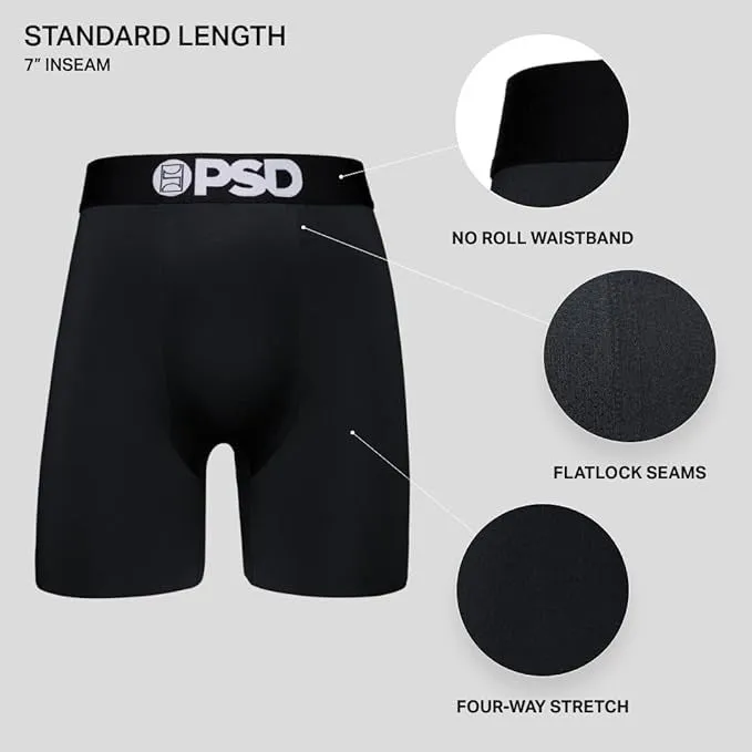 PSD Men's Multicolor Batman Shatter Boxer Briefs Large Underwear - 324180119-MUL-L