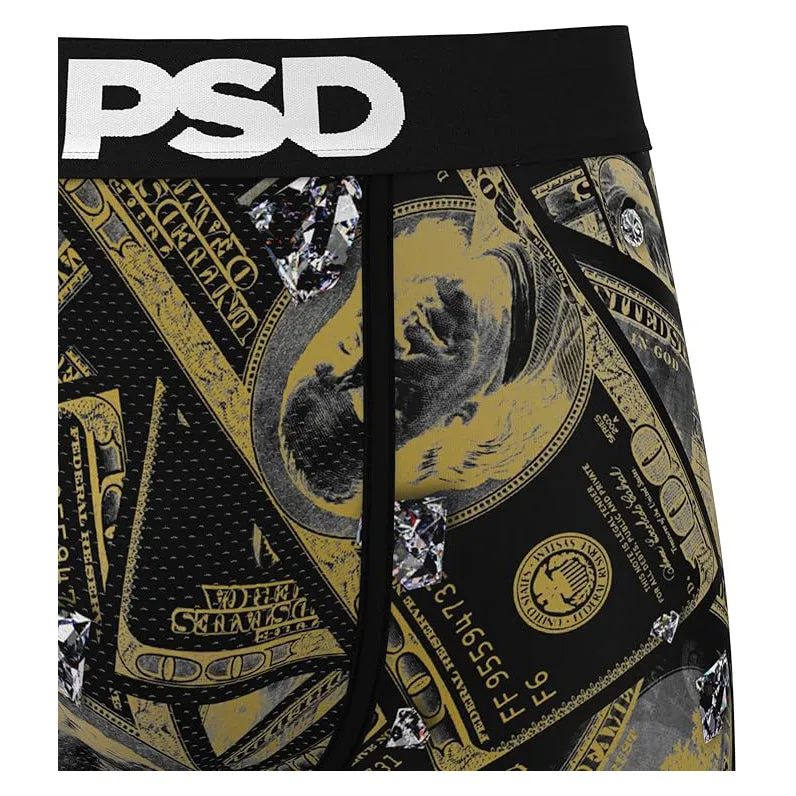 PSD Men's Multicolor Cash Out Boxer Briefs Small Underwear - 224180022-MUL-S