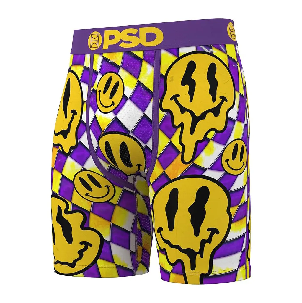 PSD Men's Multicolor Gold Smiles Boxer Briefs Medium Underwear - 324180069-MUL-M
