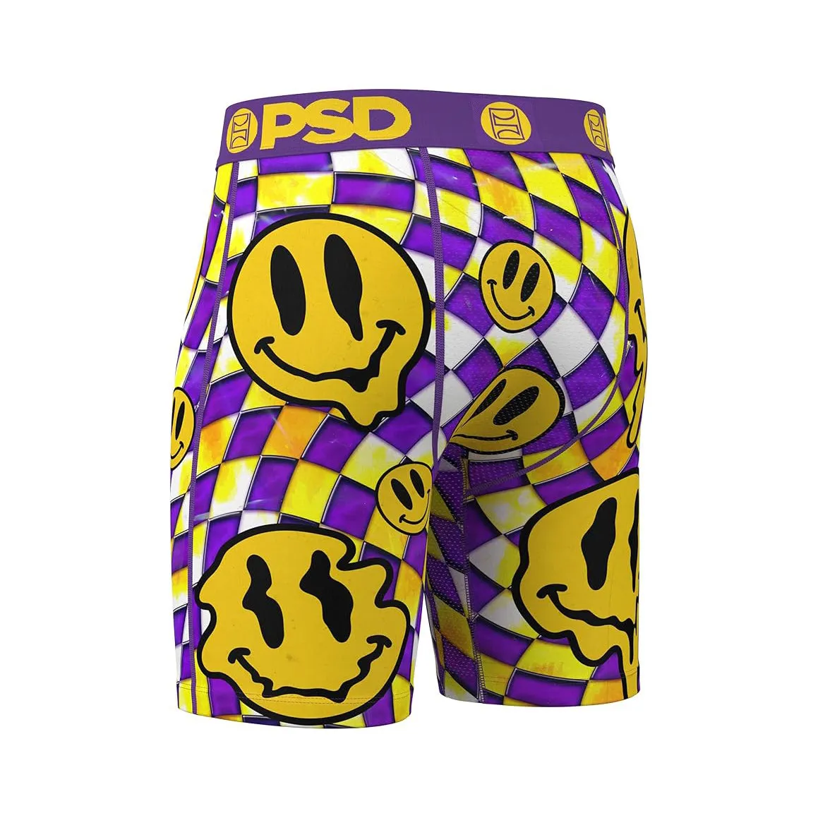 PSD Men's Multicolor Gold Smiles Boxer Briefs Medium Underwear - 324180069-MUL-M