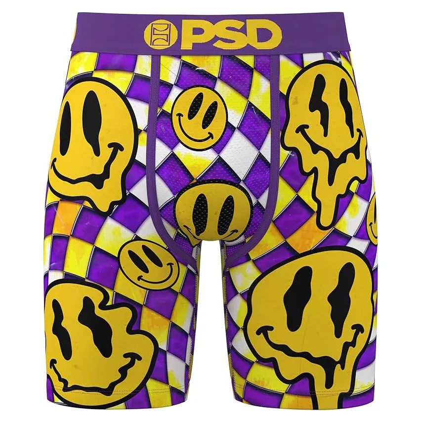 PSD Men's Multicolor Gold Smiles Boxer Briefs Medium Underwear - 324180069-MUL-M