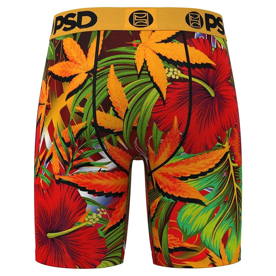 PSD Men's Multicolor Lava Flow Boxer Briefs Medium Underwear - 324180057-MUL-M