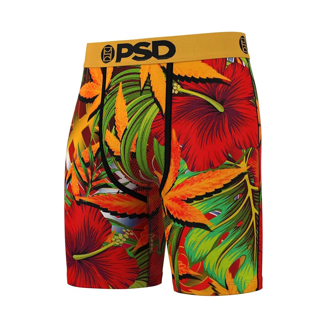PSD Men's Multicolor Lava Flow Boxer Briefs Medium Underwear - 324180057-MUL-M