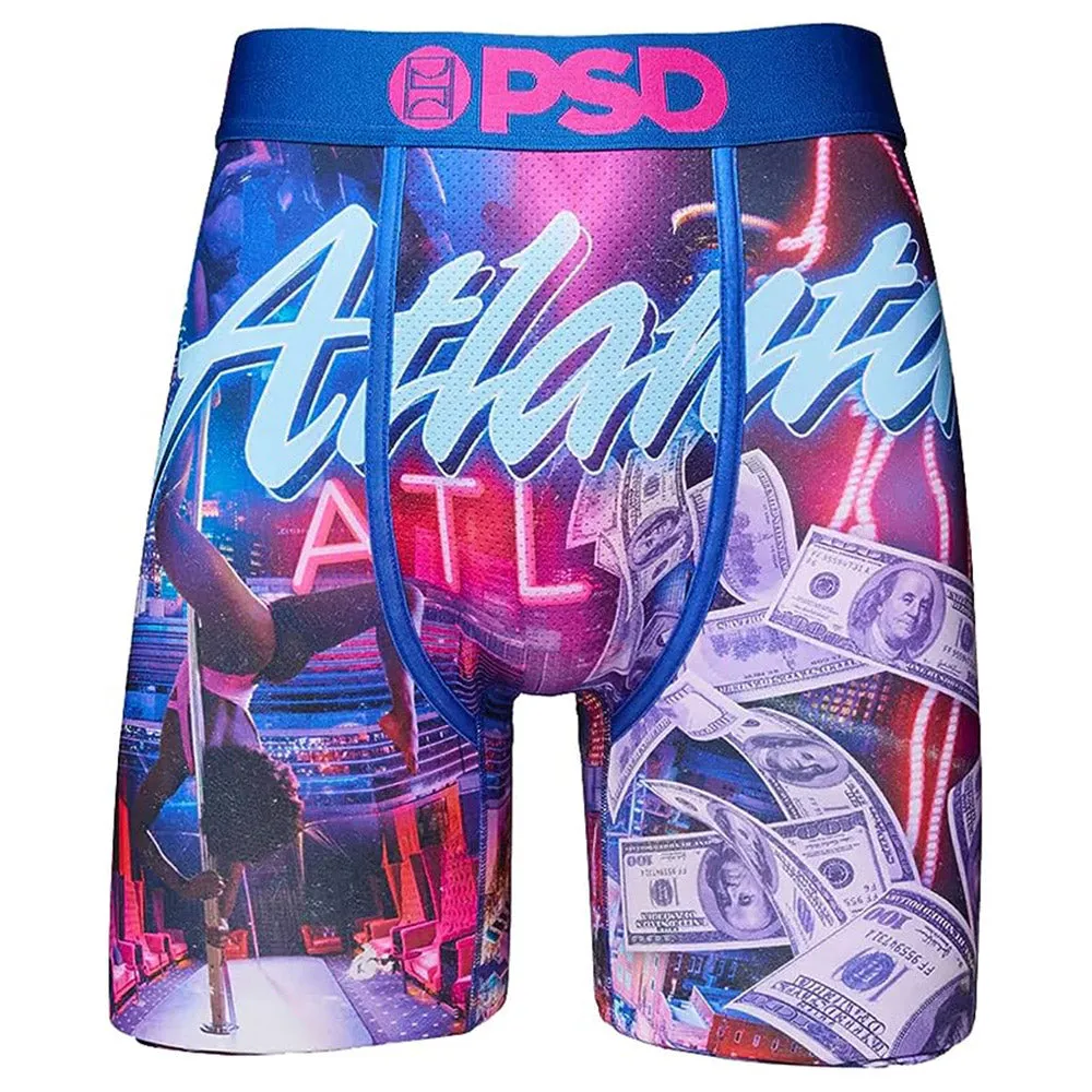 PSD Men's Multicolor Magic City Blue Boxer Briefs Underwear - 222180093-MUL-XL