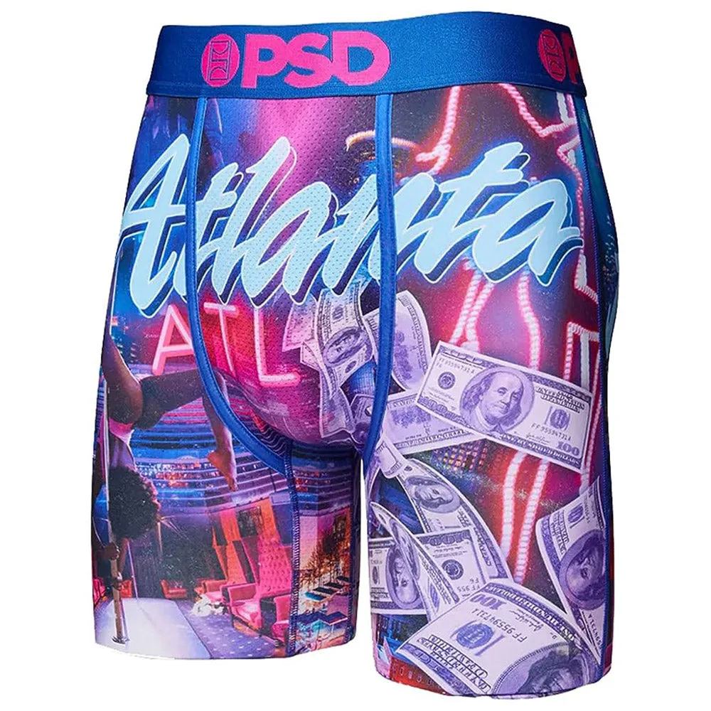 PSD Men's Multicolor Magic City Blue Boxer Briefs Underwear - 222180093-MUL-XL
