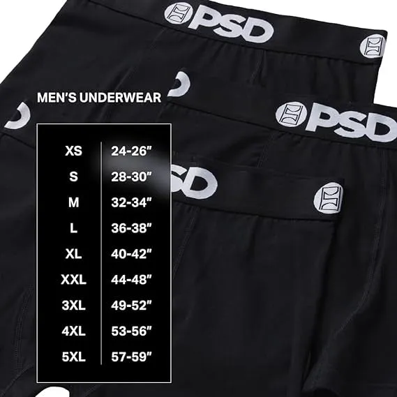 PSD Men's Multicolor MMF Boxer Briefs Medium Underwear (Knit) - 424180005-MUL-M