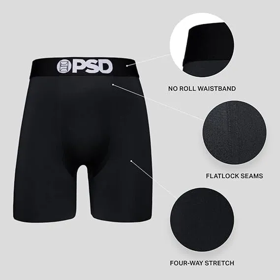 PSD Men's Multicolor MMF Boxer Briefs Medium Underwear (Knit) - 424180005-MUL-M