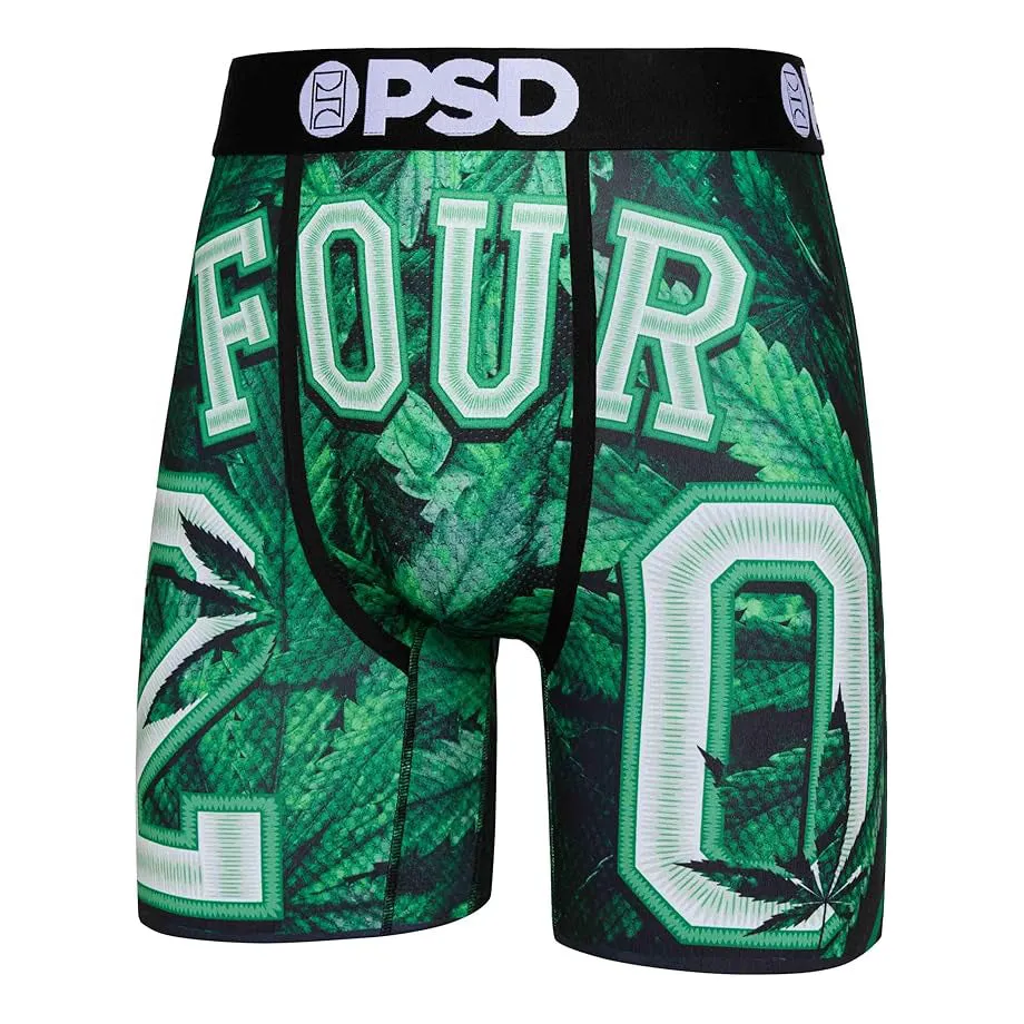 PSD Men's Multicolor MMF Boxer Briefs Small Underwear (Knit) - 424180090-MUL-S