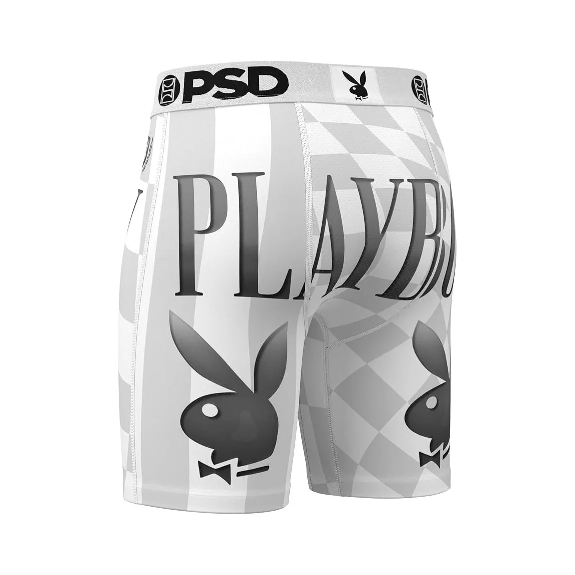 PSD Men's Multicolor Playboy Champ Boxer Briefs Small Underwear - 324180008-MUL-S