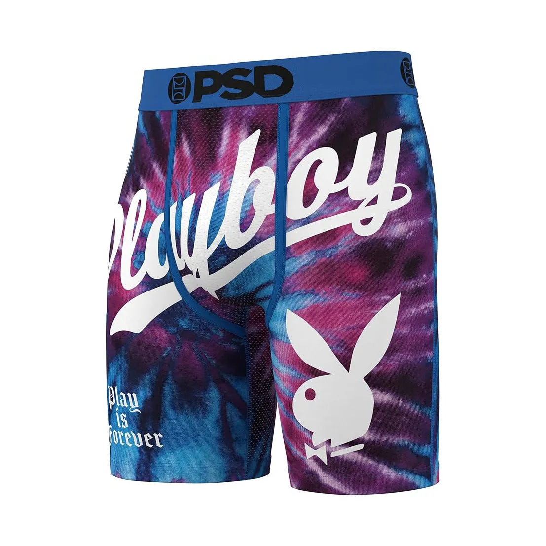 PSD Men's Multicolor Playboy Forever Dye Boxer Briefs Large Underwear - 324180004-MUL-L