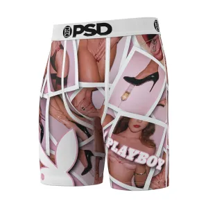 PSD Men's Multicolor Playboy Frames Boxer Briefs Extra Large Underwear - 324180003-MUL-XL