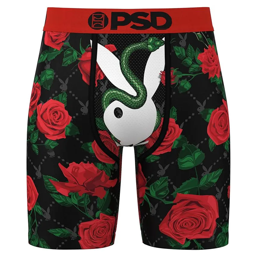 PSD Men's Multicolor Playboy Slither Boxer Briefs Small Underwear - 324180006-MUL-S