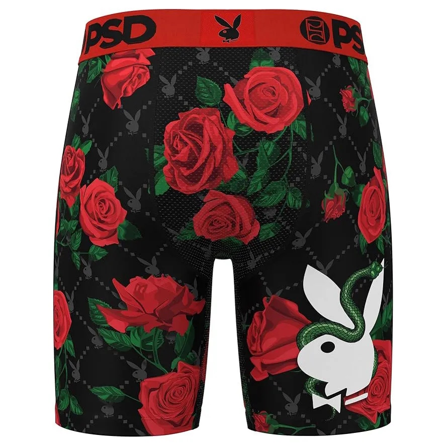 PSD Men's Multicolor Playboy Slither Boxer Briefs Small Underwear - 324180006-MUL-S