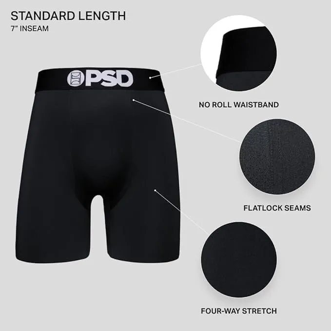 PSD Men's Multicolor Playboy Slither Boxer Briefs Small Underwear - 324180006-MUL-S