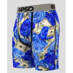 PSD Men's Multicolor Ro$Es Melt Boxer Briefs Extra Large Underwear - 224180021-MUL-XL