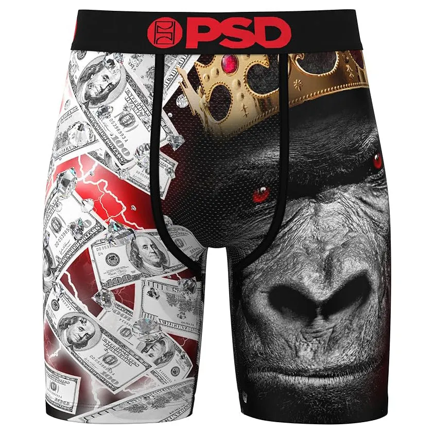PSD Men's Multicolor Silverback Boxer Briefs Medium Underwear - 224180029-MUL-M