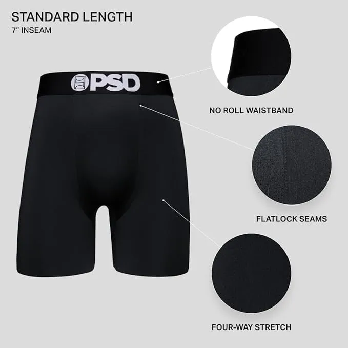 PSD Men's Multicolor Silverback Boxer Briefs Medium Underwear - 224180029-MUL-M