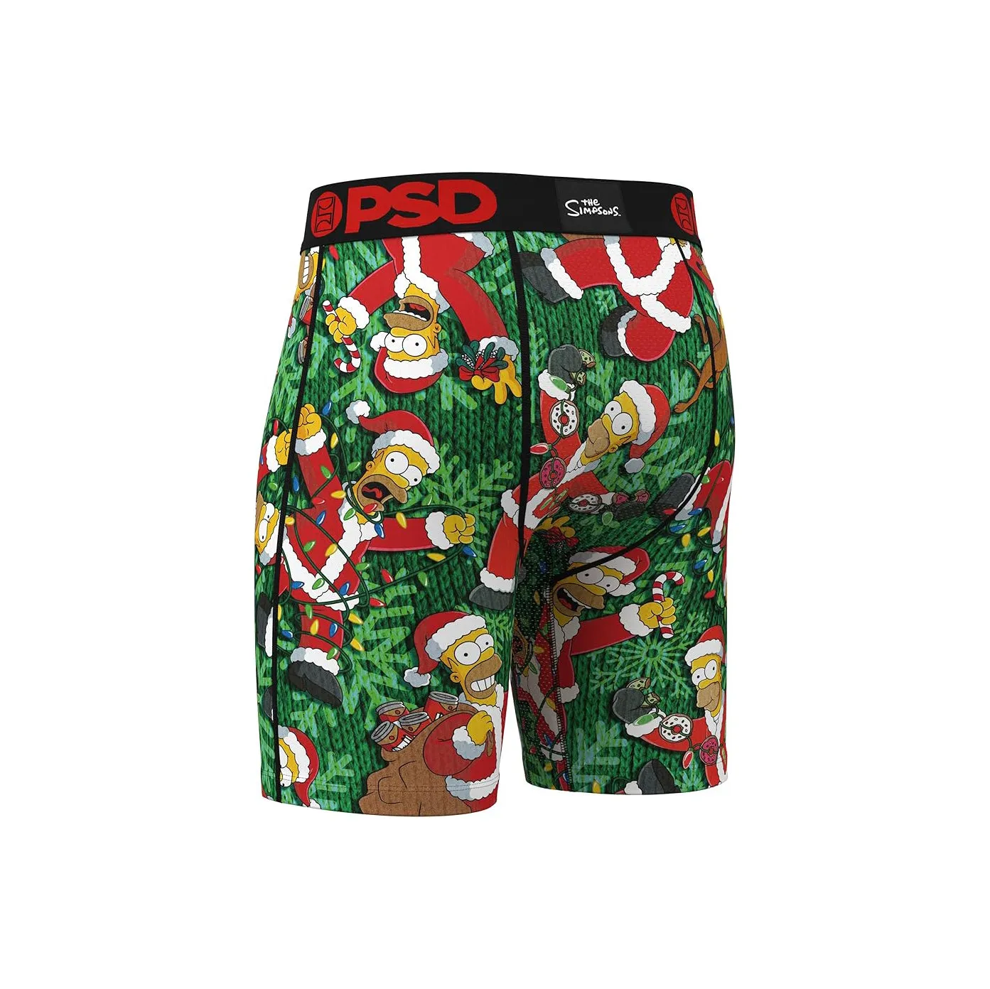 PSD Men's Multicolor Simpsons Boxer Briefs Large Underwear (Knit) - 424180021-MUL-L