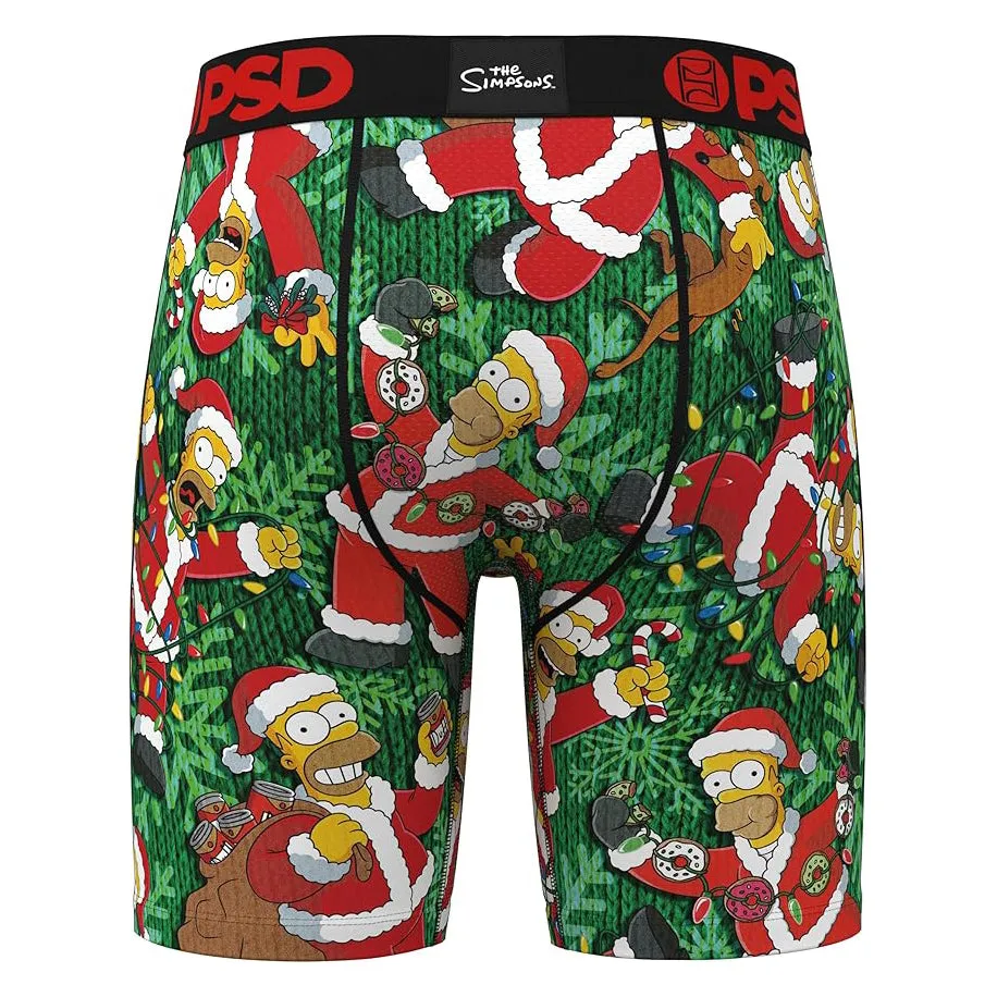 PSD Men's Multicolor Simpsons Boxer Briefs Large Underwear (Knit) - 424180021-MUL-L