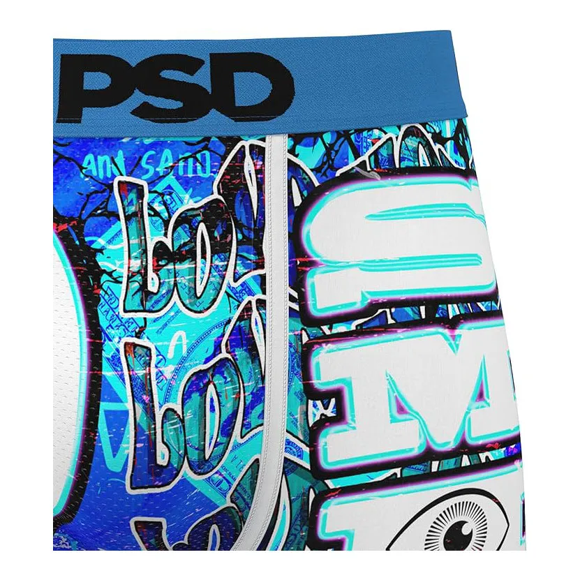 PSD Men's Multicolor Smile Order Boxer Briefs Small Underwear - 324180095-MUL-S
