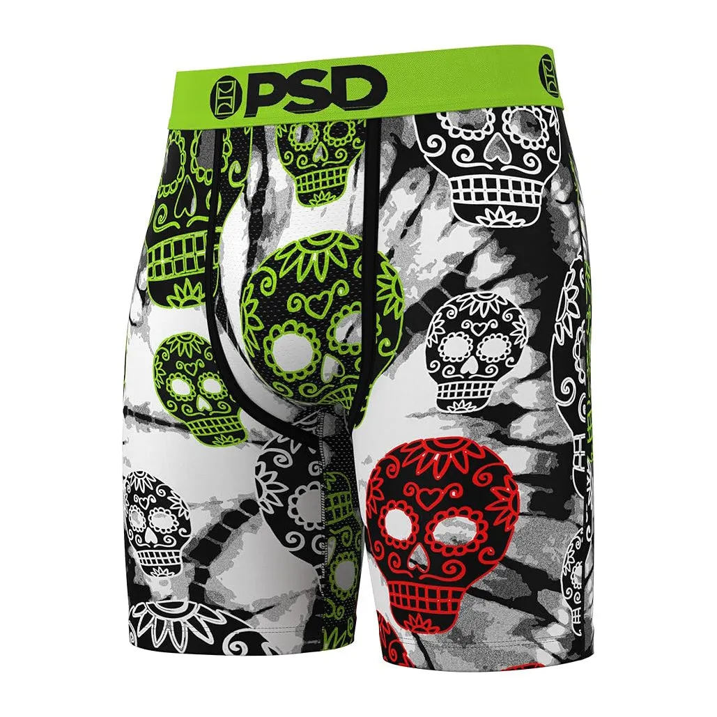 PSD Men's Multicolor Suga Skull Boxer Briefs Large Underwear - 324180120-MUL-L