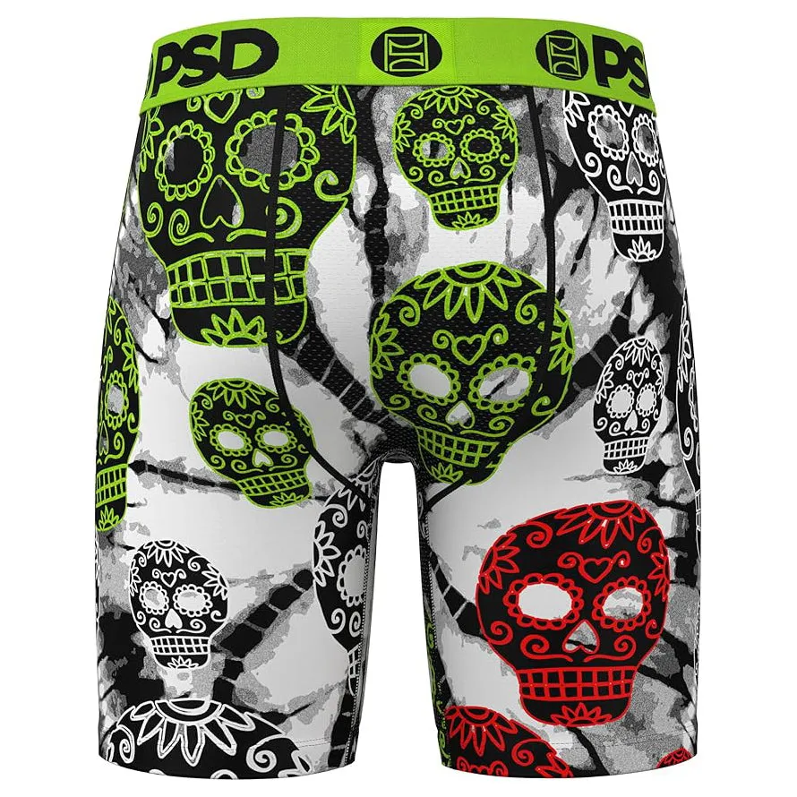 PSD Men's Multicolor Suga Skull Boxer Briefs Large Underwear - 324180120-MUL-L