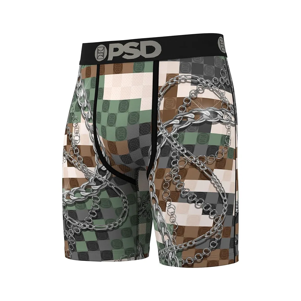 PSD Men's Multicolor Surreal Fly Boxer Briefs Small Underwear - 324180075-MUL-S