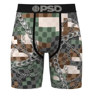 PSD Men's Multicolor Surreal Fly Boxer Briefs Small Underwear - 324180075-MUL-S