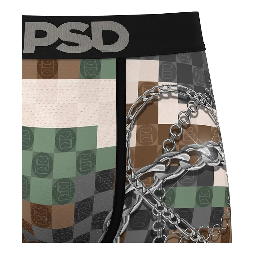 PSD Men's Multicolor Surreal Fly Boxer Briefs Small Underwear - 324180075-MUL-S