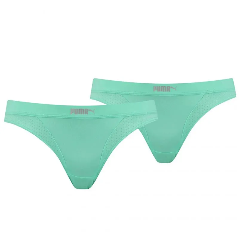 Puma Women's Micro Mesh Bikini Set - Breathable Comfort & Stylish Fit (2-Pack)
