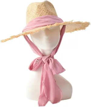 Raffia Hats for Womem Wide Brim Straps Sun Hats Beach Hats