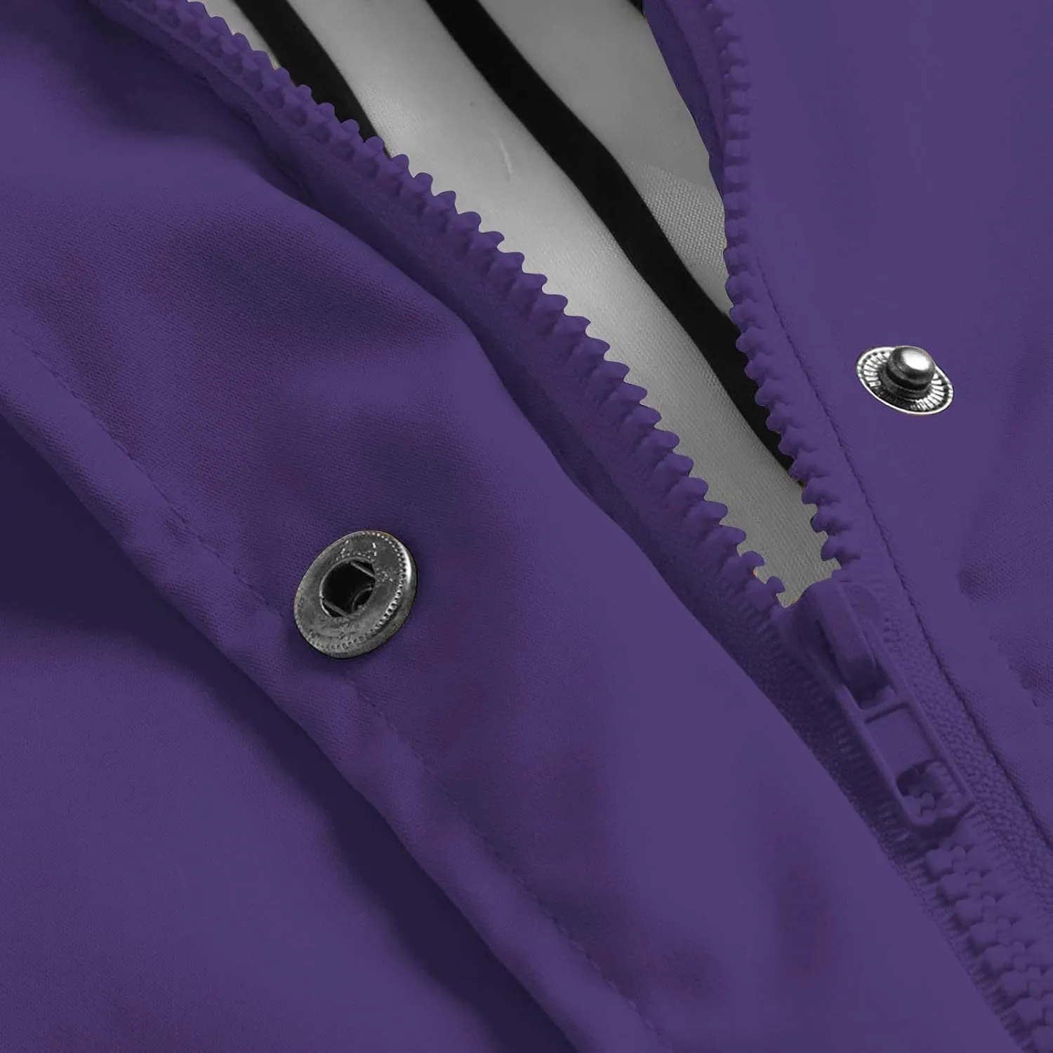 Raincoat Hoodie for Women Lightweight Hooded Jacket Solid Winter Jacket Outdoor Raincoat Windproof