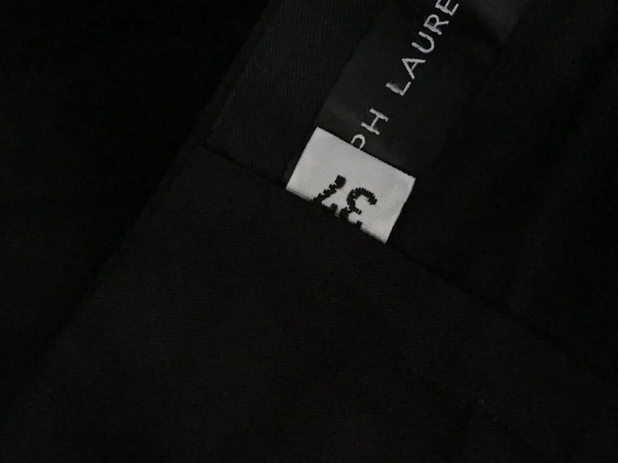 RALPH LAUREN BLACK LABEL WOOL TWO-PIECE TUXEDO SUIT SIZE 44R 37 XXL (TROUSERS) MEN