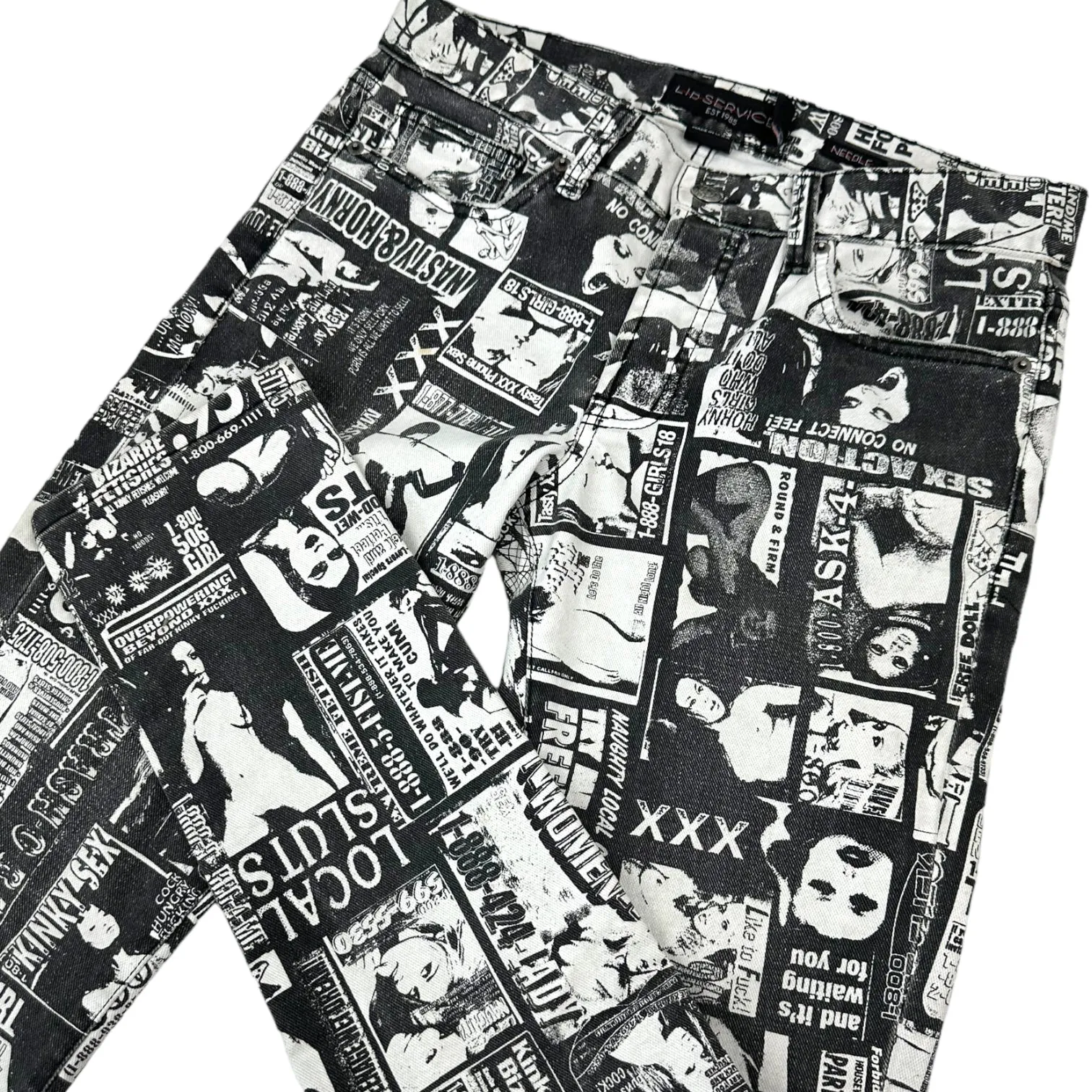 Rare Lip Service XXX Jeans (L)